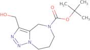 3-Hydroxymethyl-7,8-dihydro-4H,6H-1,2,5,8a-tetraaza-azulene-5-carboxylic acid tert-butyl ester