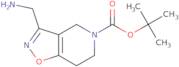 3-Aminomethyl-6,7-dihydro-4H-isoxazolo[4,5-c]pyridine-5-carboxylic acid tert-butylester