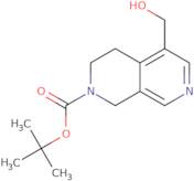 tert-Butyl 5-(hydroxymethyl)-3,4-dihydro-2,7-naphthyridine-2(1H)-carboxylate