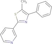 5-Methyl-4-phenyl-2-(3-pyridyl)thiazole