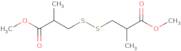 Methyl 3-[(3-methoxy-2-methyl-3-oxopropyl)disulfanyl]-2-methylpropanoate
