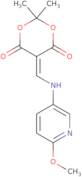 5-{[(6-Methoxypyridin-3-yl)amino]methylidene}-2,2-dimethyl-1,3-dioxane-4,6-dione