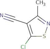 5-Chloro-3-methyl-1,2-thiazole-4-carbonitrile