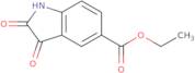 Ethyl 2,3-dioxo-2,3-dihydro-1H-indole-5-carboxylate