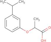 2-[3-(Propan-2-yl)phenoxy]propanoic acid