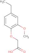 2-(4-Ethyl-2-methoxyphenoxy)acetic acid