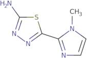 5-(1-Methyl-1H-imidazol-2-yl)-1,3,4-thiadiazol-2-amine