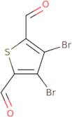 3,4-dibromothiophene-2,5-dicarbaldehyde