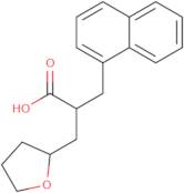 Tetrahydro-α-(1-naphthalenylmethyl)-2-furanpropanoic acid