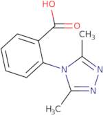 2-(3,5-Dimethyl-4H-1,2,4-triazol-4-yl)benzoic acid