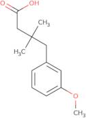 4-(3-Methoxyphenyl)-3,3-dimethylbutanoic acid