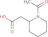 2-(1-Acetylpiperidin-2-yl)acetic acid