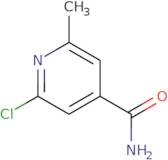 2-Chloro-6-methylpyridine-4-carboxamide