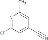 2-Chloro-6-methylpyridine-4-carbonitrile