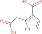 2-(Carboxymethyl)-1H-pyrrole-3-carboxylic acid