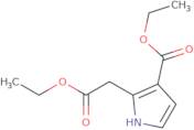 Ethyl 2-((ethoxycarbonyl)methyl)-1H-pyrrole-3-carboxylate