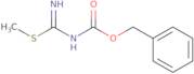 N-[Imino(methylthio)methyl]-carbamic acid phenylmethyl ester