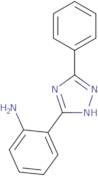 2-(5-Phenyl-1H-1,2,4-triazol-3-yl)aniline