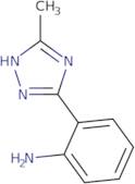 2-(3-Methyl-1H-1,2,4-triazol-5-yl)aniline