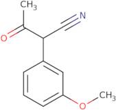 2-(3-Methoxyphenyl)-3-oxobutanenitrile