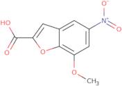 7-Methoxy-5-nitro-1-benzofuran-2-carboxylic acid