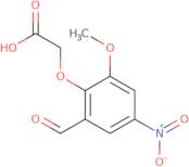 (2-Formyl-6-methoxy-4-nitrophenoxy)acetic acid