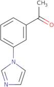 1-(3-(1H-Imidazol-1-yl)phenyl)ethanone