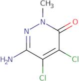 6-Amino-4,5-dichloro-2-methyl-2,3-dihydropyridazin-3-one