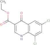 Ethyl 6,8-dichloro-4-hydroxyquinoline-3-carboxylate