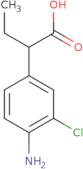 2-(4-Amino-3-chlorophenyl)butanoic acid