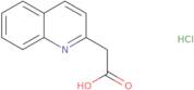 2-(Quinolin-2-yl)acetic acid hydrochloride