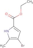 4-Bromo-5-methyl-1H-pyrrole-2-carboxylate Ethyl Ester