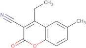 3-Cyano-4-ethyl-6-methylcoumarin