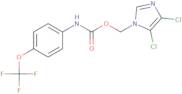 (4,5-Dichloro-1H-imidazol-1-yl)methyl N-[4-(trifluoromethoxy)phenyl]carbamate