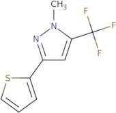 1-Methyl-3-(thiophen-2-yl)-5-(trifluoromethyl)-1H-pyrazole