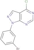 1-(3-bromophenyl)-4-chloro-1H-pyrazolo[3,4-d]pyrimidine