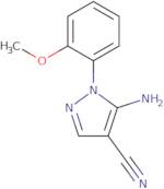 5-Amino-1-(2-methoxyphenyl)-1H-pyrazole-4-carbonitrile