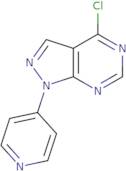 4-(4-Chloro-1H-pyrazolo[3,4-d]pyrimidin-1-yl)pyridine