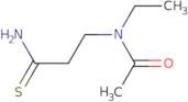 N-(2-Carbamothioylethyl)-N-ethylacetamide