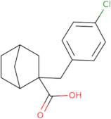 2-[(4-Chlorophenyl)methyl]bicyclo[2.2.1]heptane-2-carboxylic acid