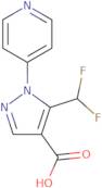 5-(Difluoromethyl)-1-(pyridin-4-yl)-1H-pyrazole-4-carboxylic acid