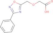 2-[(3-Phenyl-1,2,4-oxadiazol-5-yl)methoxy]acetic acid