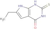 6-Ethyl-2-mercapto-7H-pyrrolo[2,3-d]pyrimidin-4-ol