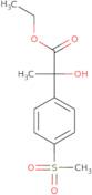 Ethyl 2-hydroxy-2-(4-methanesulfonylphenyl)propanoate