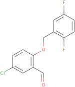 5-Chloro-2-((2,5-difluorobenzyl)oxy)benzaldehyde