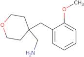 {4-[(2-Methoxyphenyl)methyl]oxan-4-yl}methanamine