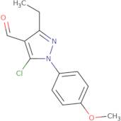 5-Chloro-3-ethyl-1-(4-methoxyphenyl)-1H-pyrazole-4-carbaldehyde