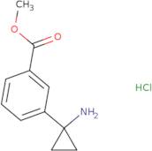 Methyl 3-(1-aminocyclopropyl)benzoate hydrochloride