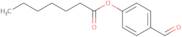 4-Formylphenyl heptanoate