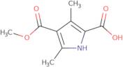 4-(Methoxycarbonyl)-3,5-dimethyl-1H-pyrrole-2-carboxylic acid